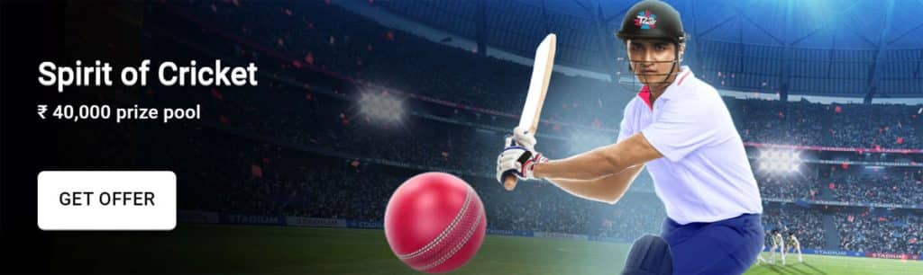 Leonbet casino promo Spirit of Cricket ₹ 40,000 prize pool